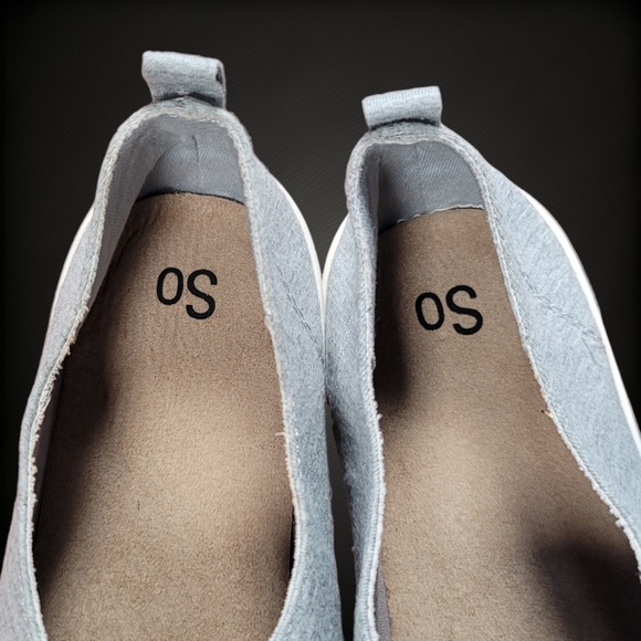 SO Edenn Women's Moc Toe Slip-On Sneaker Size 8.5 - Color Gray - Picture 13 of 14